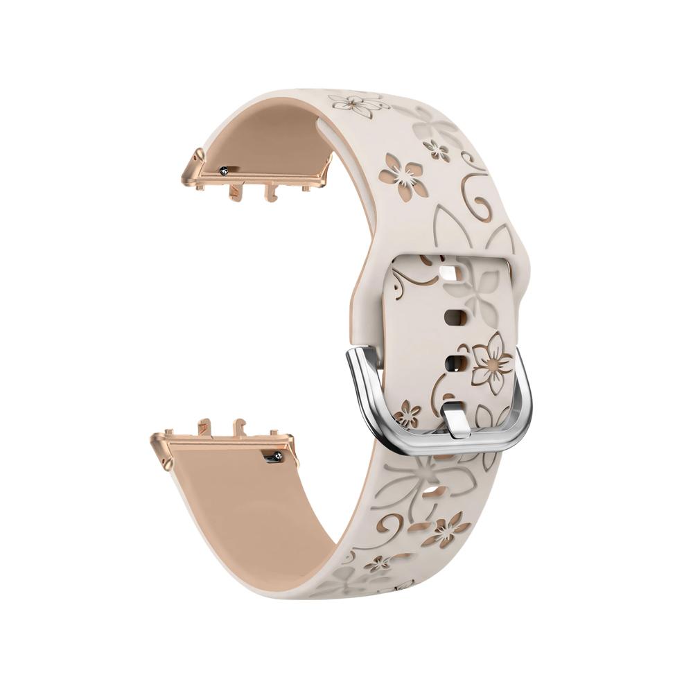 Silikon-Präge-Uhrenarmband für Galaxy Fit3 Wasserdicht und schweißfest Weich und bequem Sport-Uhrenarmband für Galaxy Fit3