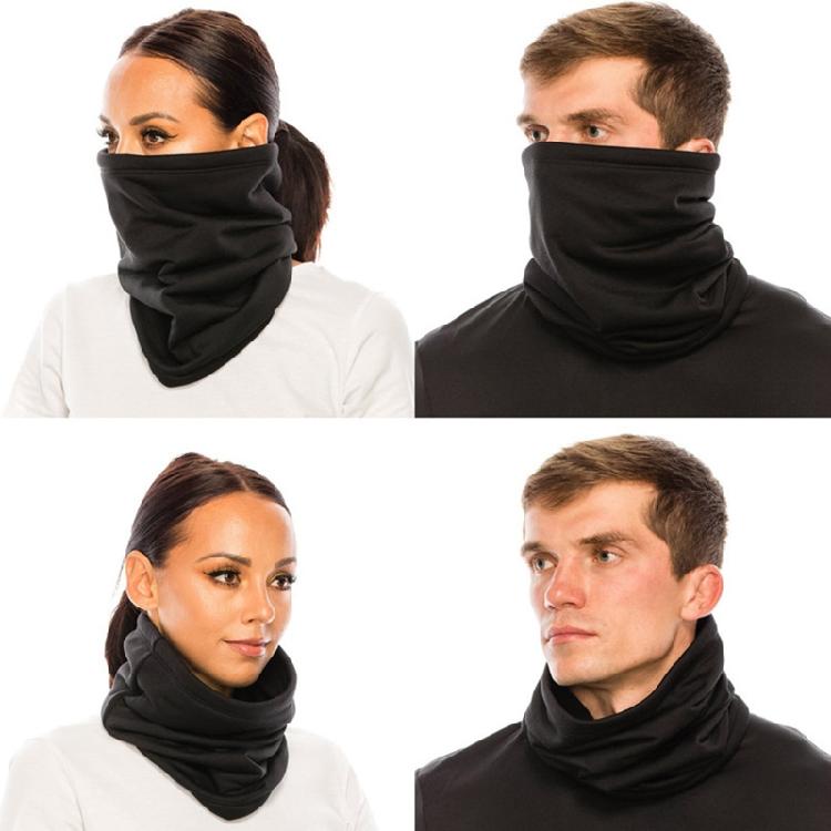 Unisex Polar Fleece Neck Warmer Windproof Winter Gaiter Cold Weather Face Mask