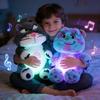 Anime Figur Luzifer Katze James Sullivan Plüschtier Atmend Beruhigender Schlafbegleiter Musik und Licht Puppe Sensorikspielzeug