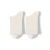 Women's 100% Pure Cotton Mid-Calf Socks - Odor-Resistant, Antibacterial, Anti-Pilling, Hand-Sewn Toe, Boneless, Perfect for Spring & Autumn.