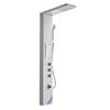 VEVOR Shower Panel Tower System with Rainfall Shower Head, 53 in Brushed Stainless Steel Shower Column, 3-Function Faucet