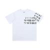 Maison Margiela Digital Print Cotton T-shirt M397 White