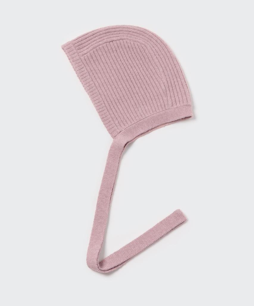 MUSINSA STANDARD WOMAN Women'S Knit Tie Bonnet [Pink]