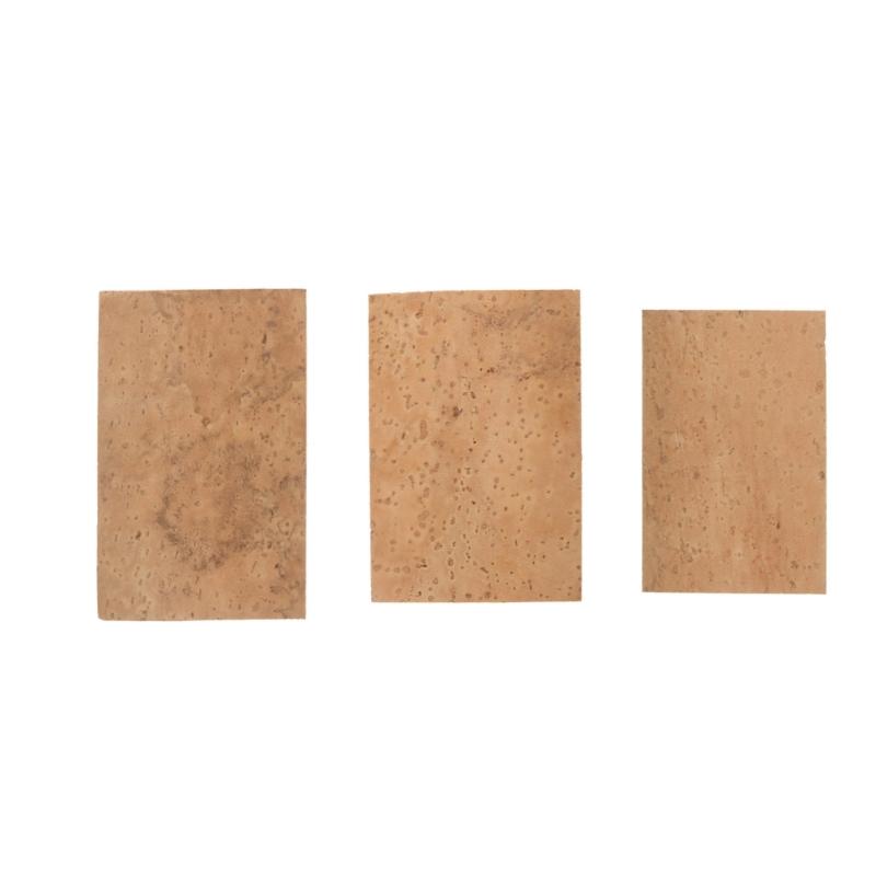 5Pieces Natural Cork Woodwind Accessories Joint Corks Sheets for Various Saxophone with Excellent Sealing and Durability