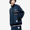 FILA X MIHARA YASUHIRO Logo Printed Geometric Pattern Oversized Jacket Men Jacket Black F11M223501F-BK