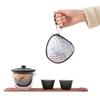 Portable Japanese Ceramic Car Teacup Set