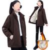 Women's Lambswool Fleece Jacket, Winter 2025 New Style - Thick, Stylish, Versatile, Plus Size, Loose Fit