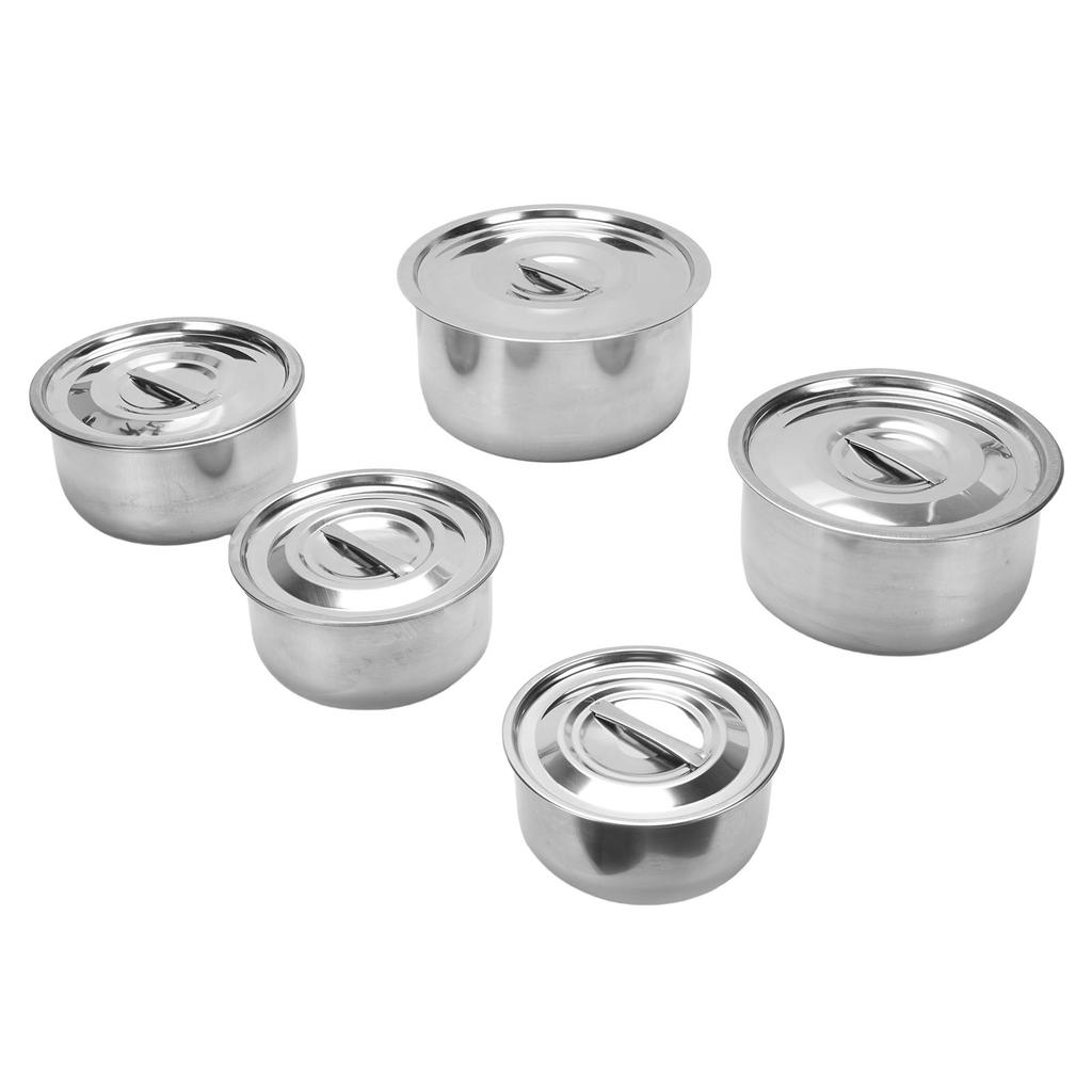 Suppekjele Sett Rustfritt Stål Multifunksjonell Minimalistisk og Stilig Utseende Kokekjele Sett for