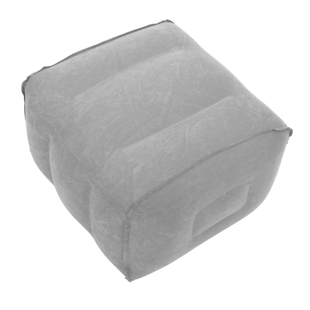 Inflatable Foot Rest Comfortable Ergonomic Portable Travel Foot Leg Rest Pillow for Airplane Car