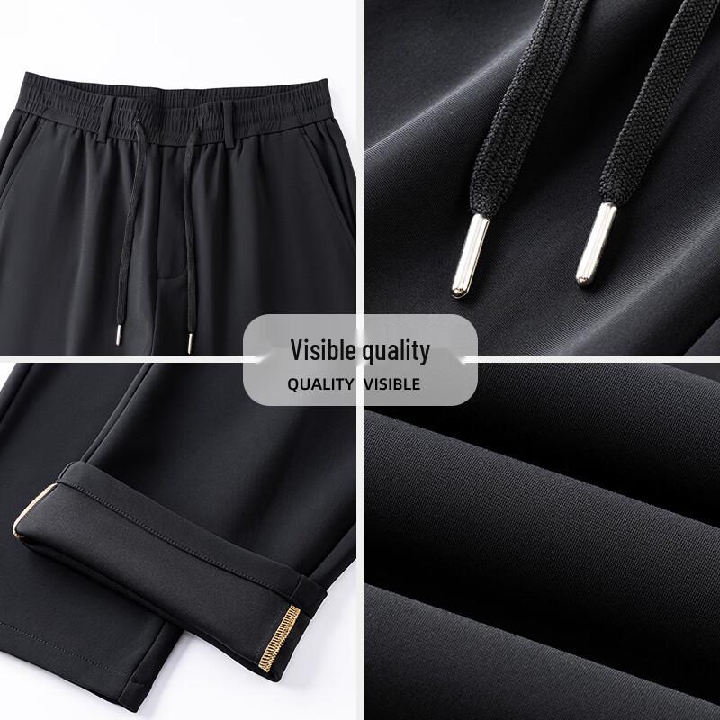 Tucano Men's Casual Loose Straight-Leg Pants