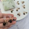 1 Black Cat Paw Animal-shaped Phone Dust Plug with Letters, Suitable for IPhone/Type-C Interface Dust Plugs, DIY Phone Decoration and Protection