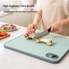 Wheat Straw Plastic Cutting Board - Antibacterial, Anti-mildew, Food Grade, Dual-Sided for Raw & Cooked Foods - Ideal for Home & Dorm Use