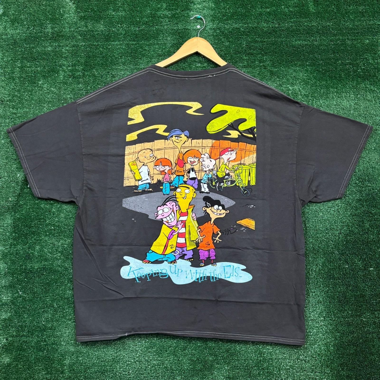 Cartoon Network Ed, Edd n Eddy Keeping Up With The Ed s Size 2X Unisex T-Shirt XXXXL