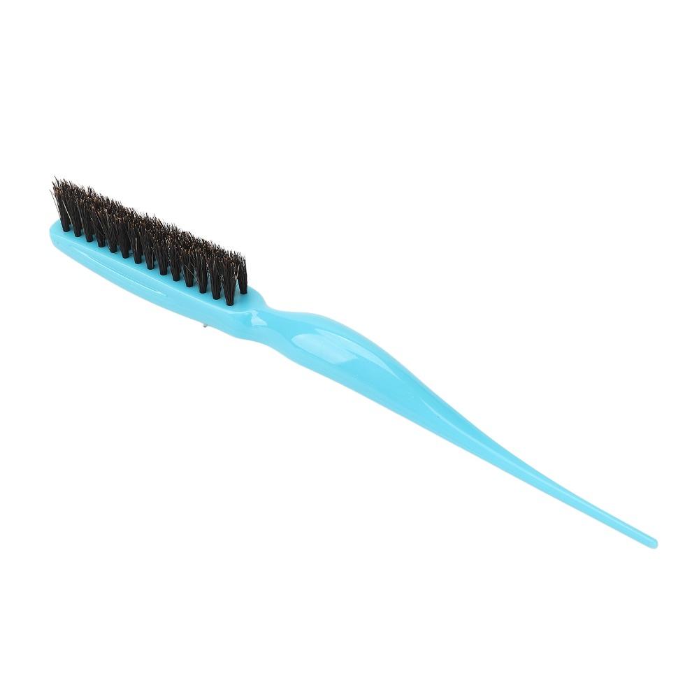 Styling Tool Nylon Bristles Hair Teasing Brush Blue Color Professional Back Combing Brush Durable Salon Teasing Brush Home Salon