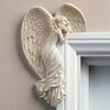Redemption Angel Doorframe Decoration Awakening Wings Sculpture Retro Wall Art Gothic Home Decor Spiritual Gift for Collectors