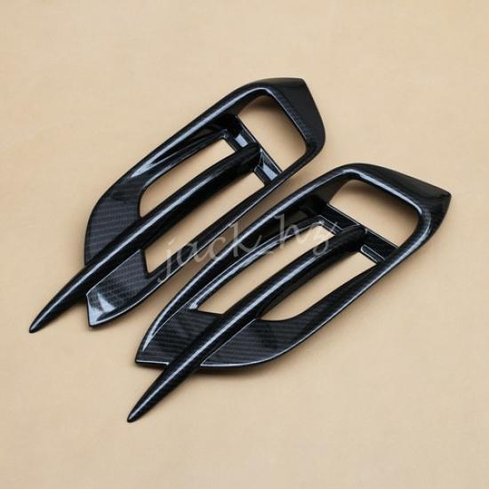 2016- Honda Civic Sedan Rear Bumper Reflector Fog Light Cover | Black | Left | Adhesive | Painted | 1 Year Manufacturer Warranty Drilling Required |