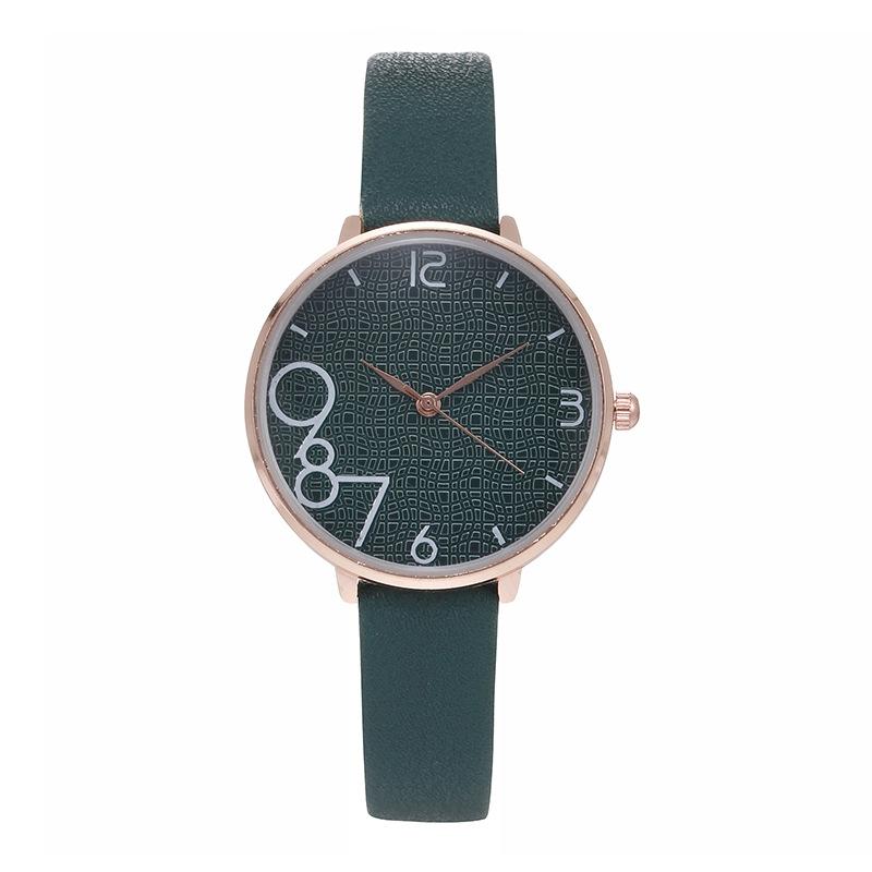 JYL Women's Watch Fashion Student Roman Leather Strap
