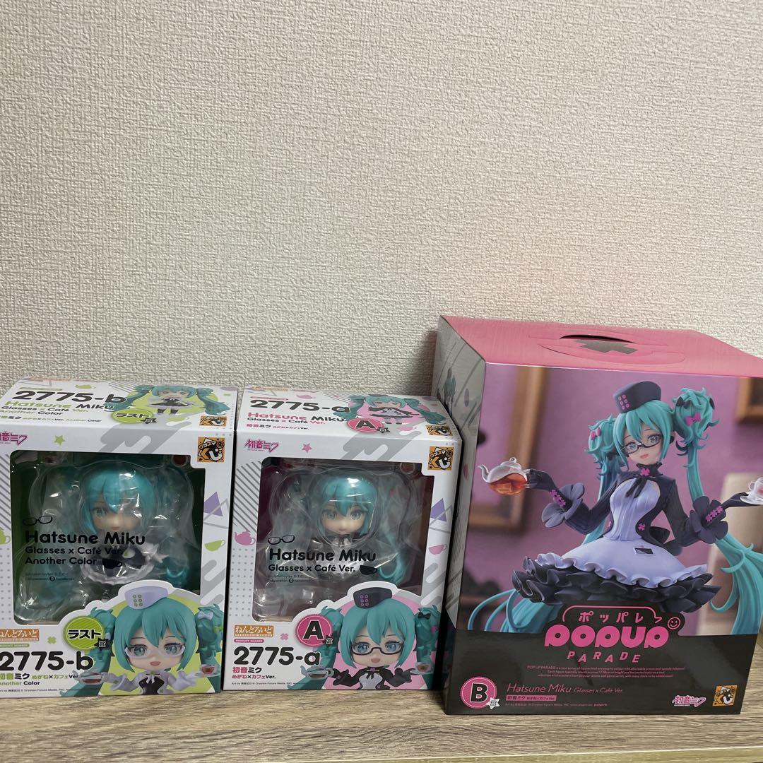 

[USED] Hatsune Miku Good Smile Lottery Glasses x Cafe A Prize B Prize Last One