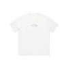 Li Ning Letter Pattern Printed Loose Round Neck Short Sleeve Drop Shoulder T-Shirt Unisex T-Shirt Off-White AHSU221-4
