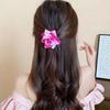Cloth Rose Flower Hairpin Bohemian Style Girl Rose Hair Clip Sweet Flower Hair Clip  Bridal
