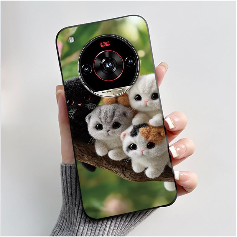 Funda Para ZTE Nubia Focus 2 Ultra Funda Z2463N Estética Lujo Linda Genial Niños Niñas Funda de Silicona Suave para Nubia Focus2 Ultra 5G