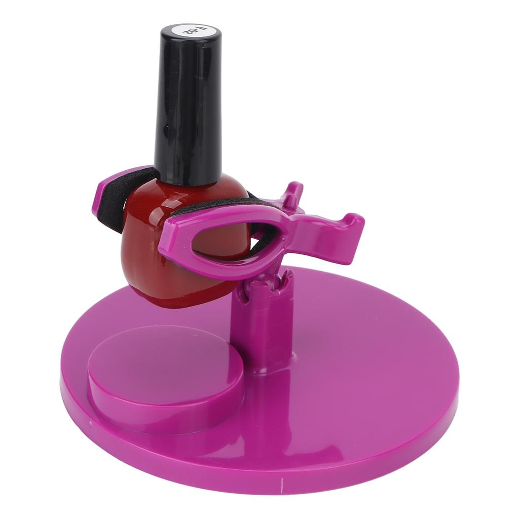 Nail Polish Bottle Holder Stand Wide Base Prevent Fall Off Nail Gel Fixing Clip for Manicure Painting