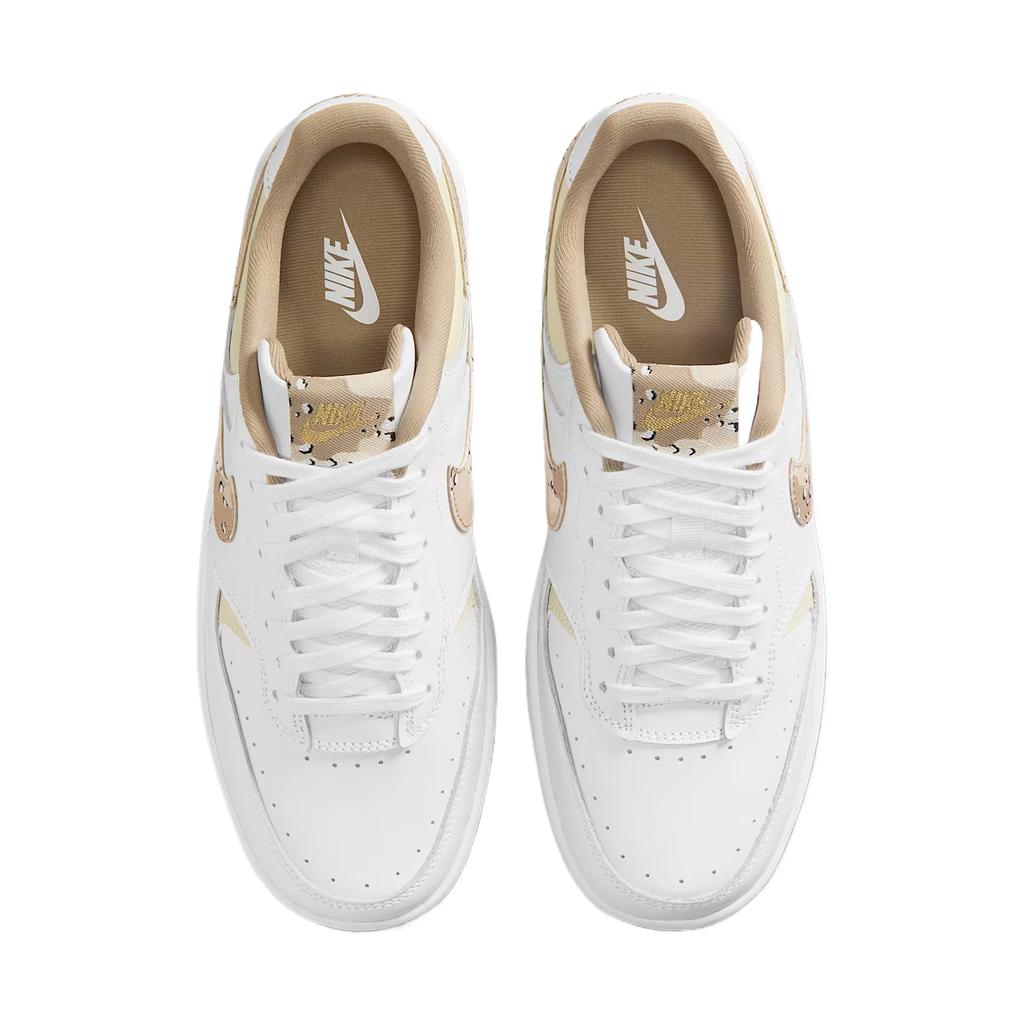 Nike Gamma Force Leather Synthetic Round Toe Comfortable Classic Thick Sole Height Increasing Low Top Retro Basketball Shoes Women Sneakers IB6171-100