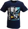 Unisex Dunkelblau Offiziell The Police Flaschenpost T-Shirt T-Shirt