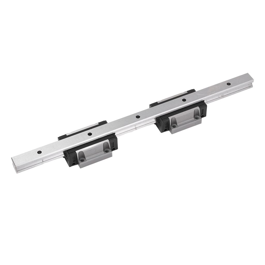 HGR15 Linear Rail, Bearing Steel Linear Rail with 2Pcs HGH15CA Slider Blocks for CNC Machine, Automation Equipment, Robot, Equipment Parts, Smoo