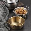 304 Stainless Steel Double Ear Snack Plate Gold and Silver Seasoning Sauce Dipping, Pickle Plate