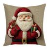 Cartoon Santa Snowman Elk Sofa Cushion Cover Merry Christmas Pillow Case  Home Bed Car Decor
