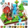 New Magnetic Building Blocks Mine World Magnet Cube Set for Boy Girl Kid Age 3+ DIY Model Children Stem STEM Sensory Toy Gift