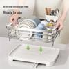 Foldable 304 Stainless Steel Dish Drying Rack