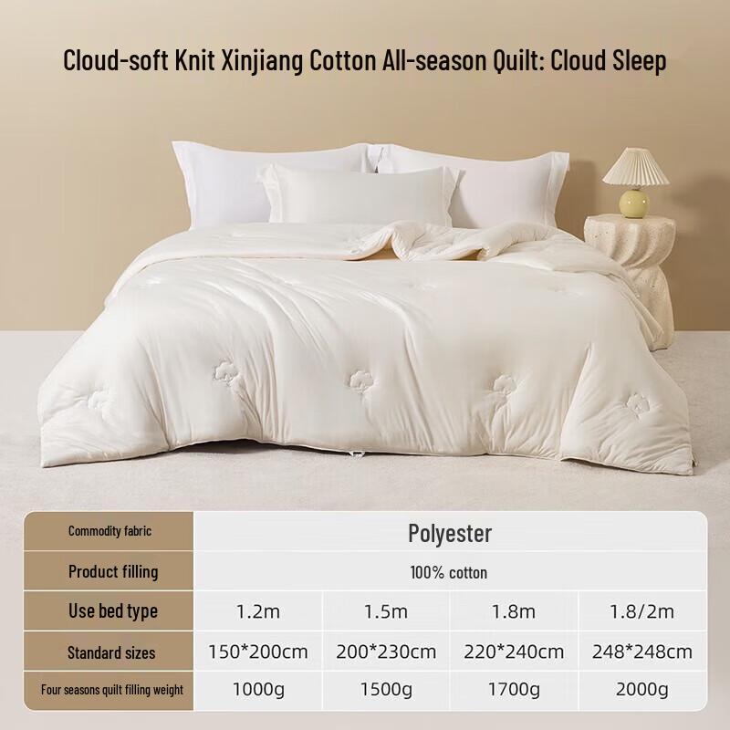 Mengjie Cloud Soft Knit Xinjiang Cotton Quilt