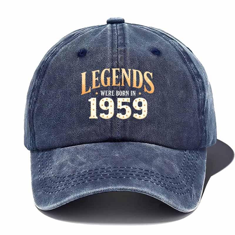 1959 Retro Vintage Baseball Cap - Iconic 59 Logo Design, Black Textile Sporty Hat For Outdoor Casual Wear, Durable & Comfortable
