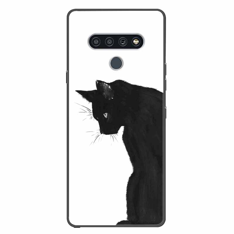 For LG K41s K51s Case Silicone Soft Fashion Animal Back Cover for LG Q70 Q60 Case Protector On for LGQ60 K 51S Cartoon Phone Bag