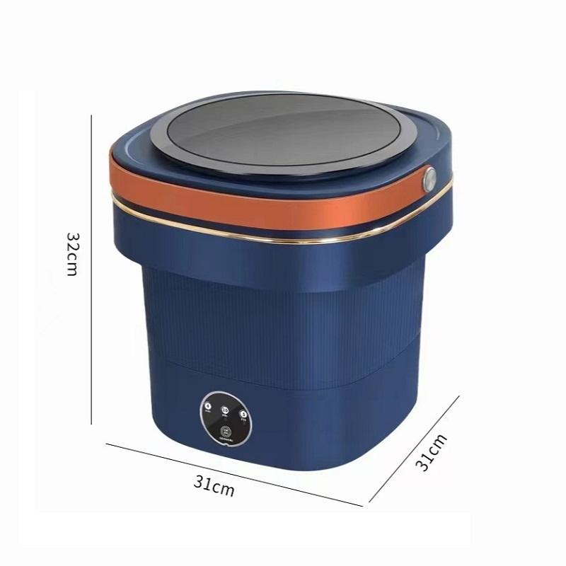 Портативная складная стиральная машина для чистки нижнего белья опционально для зарядки — фото 9