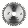 1 ks 5palcový 125mm řezný kotouč Mini kotoučová pila pro dřevo plast kov rotační řezné nástroje 40 zubů