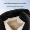 Men's Thickened Winter Snow Boots - Non-Slip, Plush, Warm, Casual Cotton Footwear