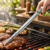 Stainless Steel Food Gripper Lightweight Kitchen Tongs Anti-Rust
