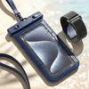 Fashion Adjustable Strap Waterproof Phone Pouch Armband Lightweight Transparent Hanging Neck Bag PVC Touch Screen Dry Bag Pool