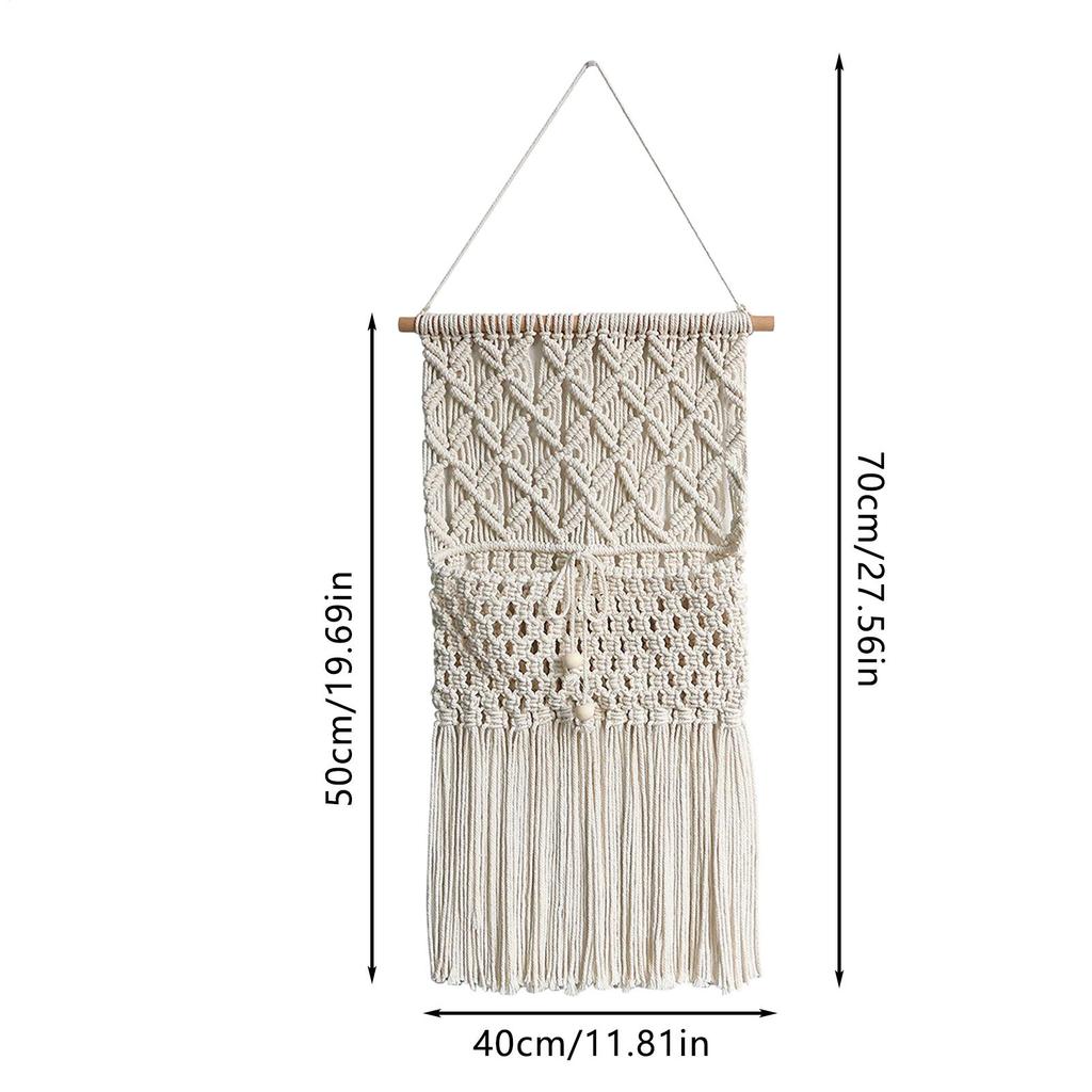 Tapestry Wall Decor Macrame Home Decoration Boho Decor For Bedroom For Living Room Nursery Kids Room Bedroom Den Party