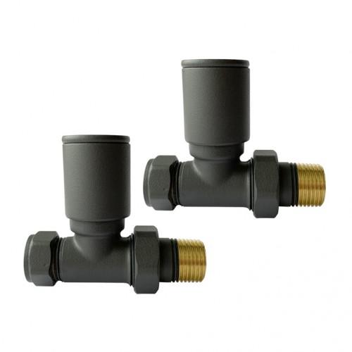 Kartell Straight Radiator Valve (Pack of 2)