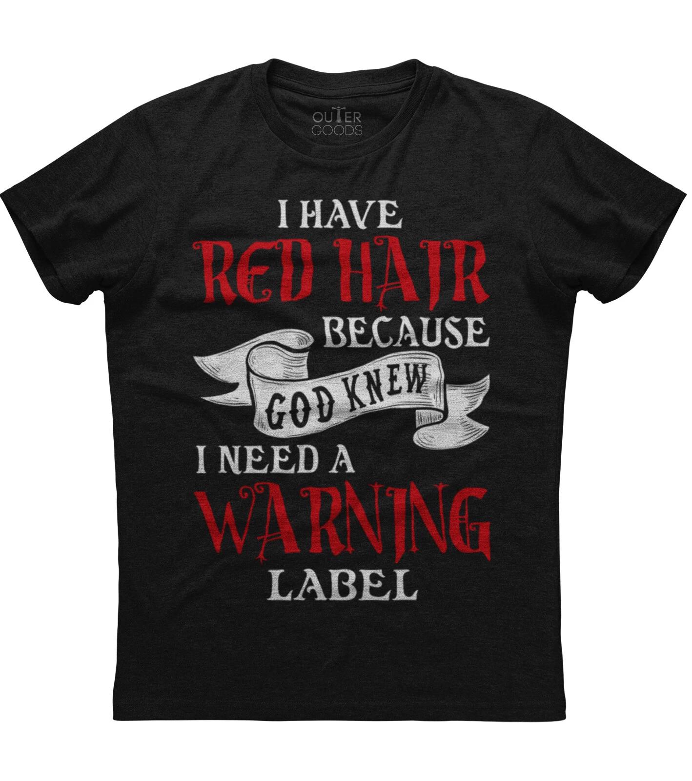 Kids I Have Red Hair Because God Knew I Needed A Warning lab Unisex T-Shirt S