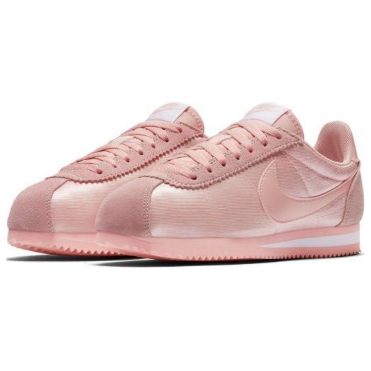 Nike  Classic Cortez Nylon Coral Stardust Women Sneakers Pink 749864-606