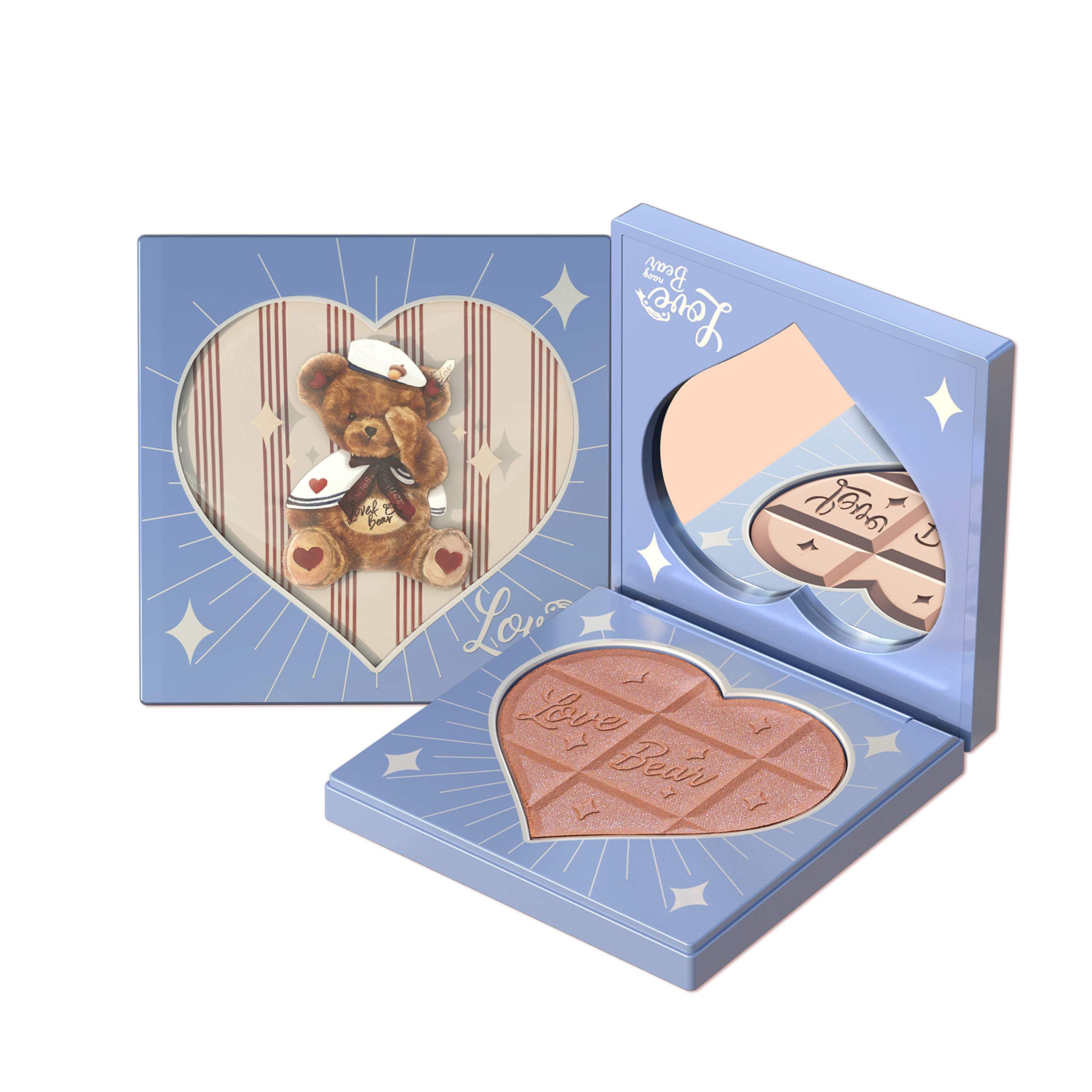 

Flower knows румяна LoveBear 1 шт. (Миндальный шоколад)