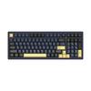 VGN S99 Aurora Ice Cream Gilded Navy Wireless Gaming Keyboard with Quiet Mechanical English Layout Switches, 2.4GHz Wireless/Bluetooth/Wired
