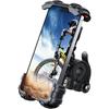 Bike Phone Holder Motorcycle Mount Motorcycle Phone Holder Handlebar Cell Phone Clamp E-Bike Scooter Phone Clip for iPhone 17 Air Pro Max 16 15