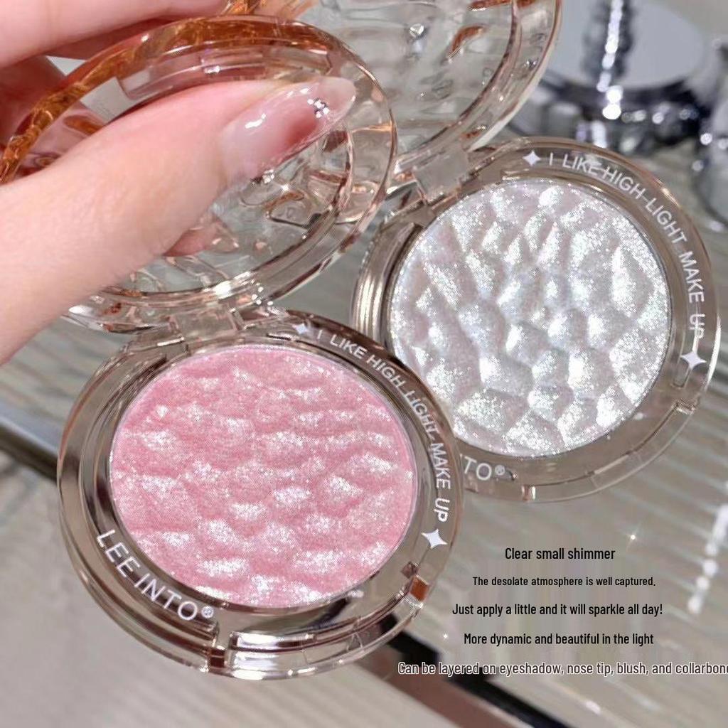LEEINTO Kristall-Schimmer Langanhaltender Highlighter und jugendlicher Rouge