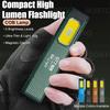 Magnetic Work Light 5 Light Modes 37g Ultra Lightweight EDC Portable Hands Free Rechargeable Clip On Flashlight Outdoor Repair